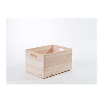 Cutie depozitare din lemn compactor custom, 40 x 30 x 23 cm