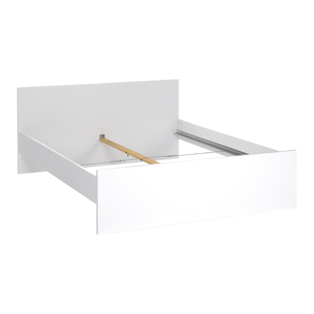 Bílá dvoulůžková postel 160x200 cm Naia – Tvilum