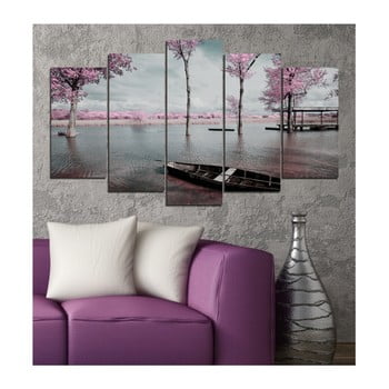 Tablou din mai multe piese insigne jitse, 102 x 60 cm