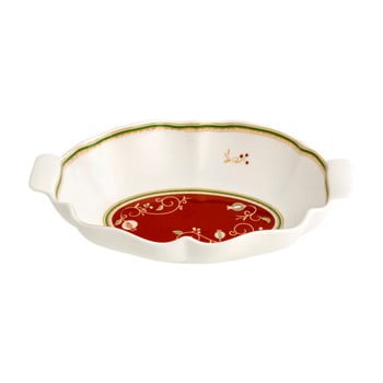 Platou brandani tempo di festa, lungime 24,5 cm