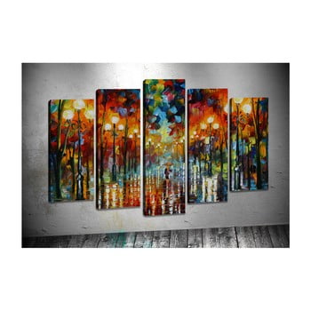 Set 5 tablouri tablo center night lights