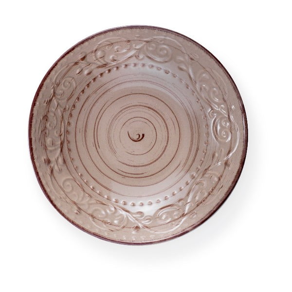 Pískově hnědý kameninový talíř Brandani Serendipity, ⌀ 20 cm