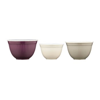 Set 3 boluri storage purple