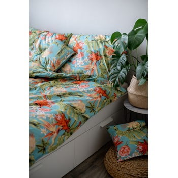 Lenjerie de pat din bumbac cotton house jungle, 140 x 200 cm