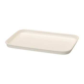 Platou din porțelan Villeroy & Boch Clever Cooking, 32 x 22 cm, alb