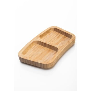 Bol dublu din bambus bambum snack bowl
