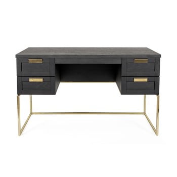 Birou woodman pimlico desk, gri închis 