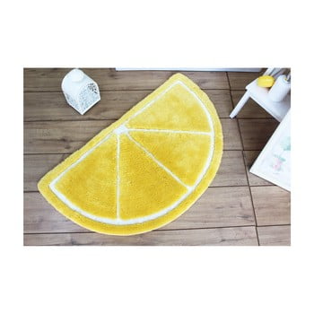 Covor pentru baie limon