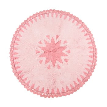 Covor pentru copii nattiot warren, Ø110 cm, roz