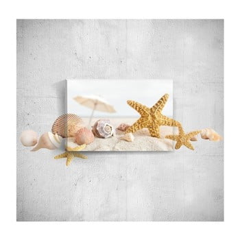 Tablou de perete 3d mosticx beach detail, 40 x 60 cm
