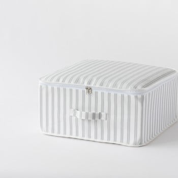 Cutie depozitare compactor stripes, 45 x 46 cm, bej