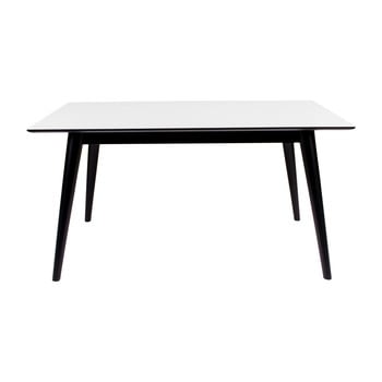 Masă extensibilă cu picioare negre house nordic copenhagen, 150 cm