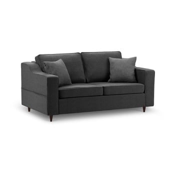 Canapea cu 2 locuri mazzini sofas narcisse, gri antracit