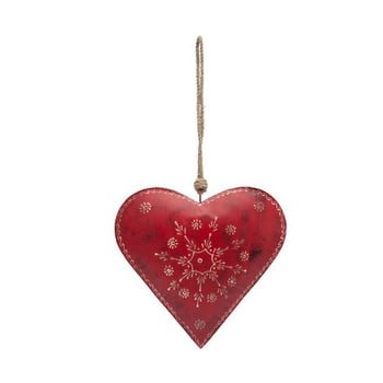 Decorațiune suspendată antic line heart single