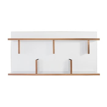 Raft de perete temahome bern, lungime 90 cm, alb
