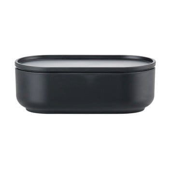 Bol servire cu capac și răzătoare zone peili strainer, negru