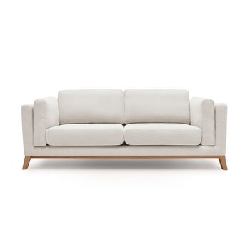 Canapea cu 3 locuri bobochic paris seattle, crem