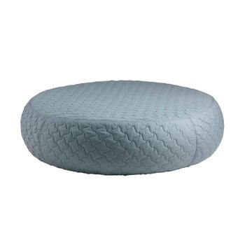 Puf sømcasa aldo, ø 100 cm, albastru