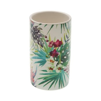 Suport din ceramică pentru periuța de dinți versa flower, ø 6,5 cm