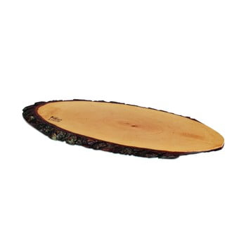 Platou din lemn de frasin Boska Bark Board Ash,42,5 x 17,5 cm