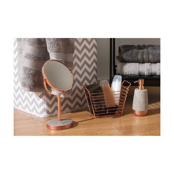 Měděný úložný košík Premier Housewares Mafalda, 17 x 21 cm