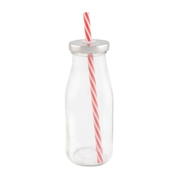 Pahar cu capac și pai ego dekor farma, 310 ml