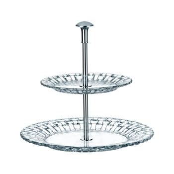 Suport cu 2 nivele din cristal nachtmann bossa nova, ⌀ 23 cm