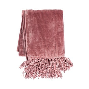 Pled tiseco home studio flanelo, 170 x 130 cm, roz