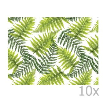 Set 10 suporturi farfurie din hârtie de unică folosință esschert design picnic