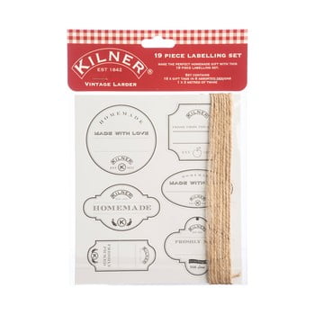 Set 19 etichete kilner vintage