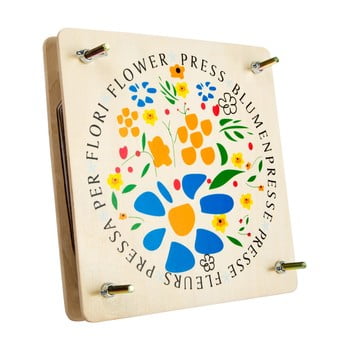 Ierbar din lemn legler flower press