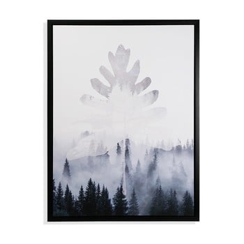 Tablou versa leaf cloudy forest, 60 x 80 cm