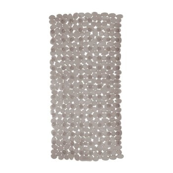 Covor baie anti-alunecare wenko drop, 71 x 36 cm, gri - bej