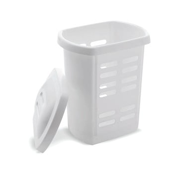 Coș de rufe addis linen hamper white, 60 l, alb