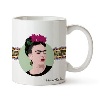 Cană madre selva frida, 330 ml, alb