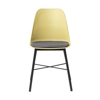 Scaun unique furniture whistler, galben-gri