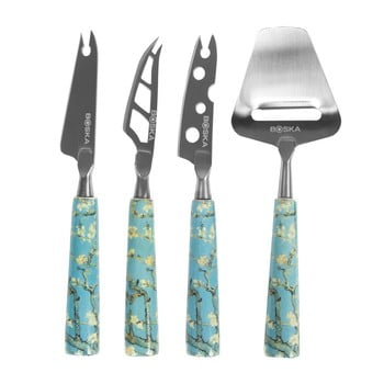 Set 4 cuțite pentru brânzeturi Boska Van Gogh Almond Blossom