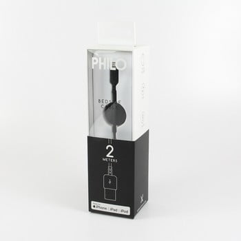 Cablu de încărcare USB pentru Apple Philo Energy, lungime 2 m, negru