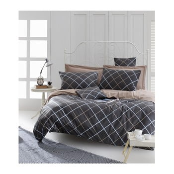 Lenjerie de pat din bumbac ranforce pentru pat de 1 persoană mijolnir ride brown, 140 x 200 cm