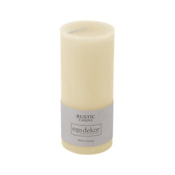 Lumânare baltic candles rustic, înălțime 14 cm, crem
