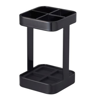 Suport pentru periuțe yamazaki tower slim, negru