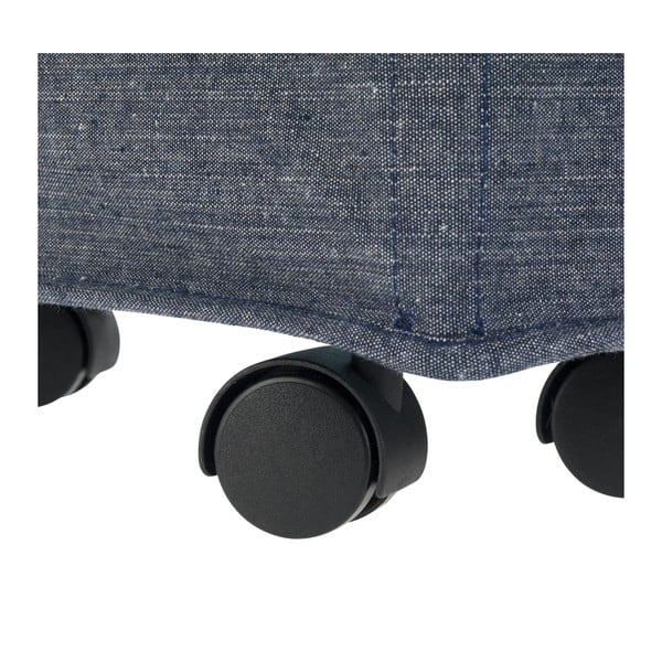 Tmavě modrý koš na prádlo Wenko Corno, 44,4 l