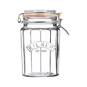 Borcan din sticlă cu clips kilner, 0,95 l