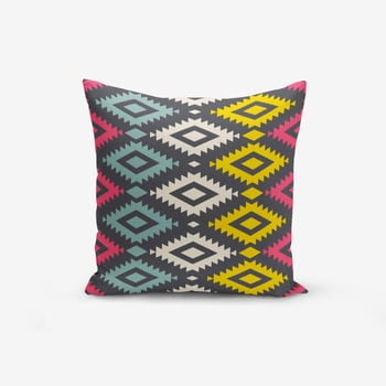 Față de pernă cu amestec din bumbac Minimalist Cushion Covers Colorful Geometric, 45 x 45 cm
