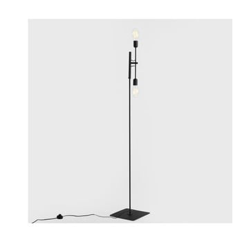 Lampadar cu 2 becuri custom form twigo, negru