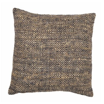Pernă ziczac chambray, 45 x 45 cm, gri