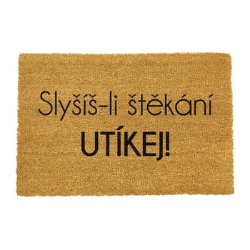 Covoraș intrare din fibre de cocos artsy doormats utikej, 40 x 60 cm