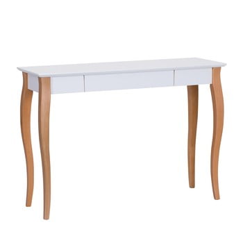 Birou ragaba lillo, lungime 105 cm, alb