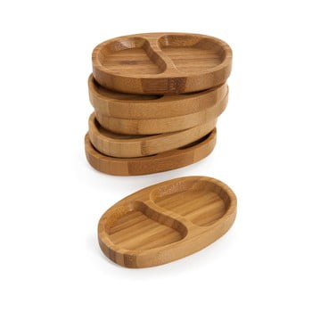 Set 6 boluri din bambus pentru aperitive bambum tobi