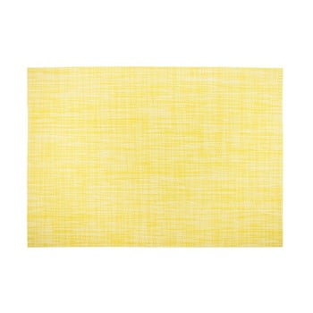 Suport pentru farfurie tiseco home studio melange simple, 30 x 45 cm, galben